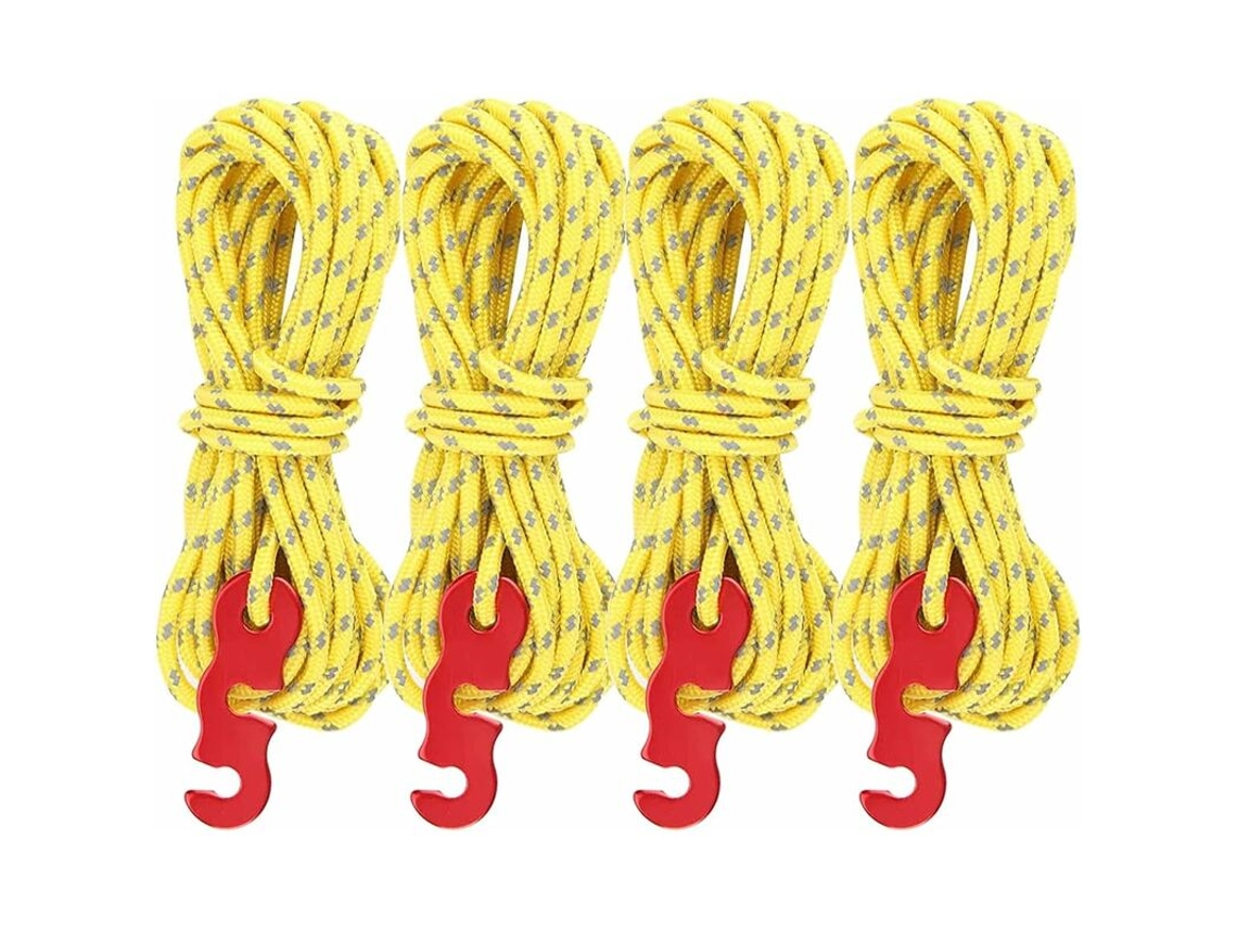 Corda de Paracord, 4 Mm, 31 M, Luminosa, Verde AQUAFORGE