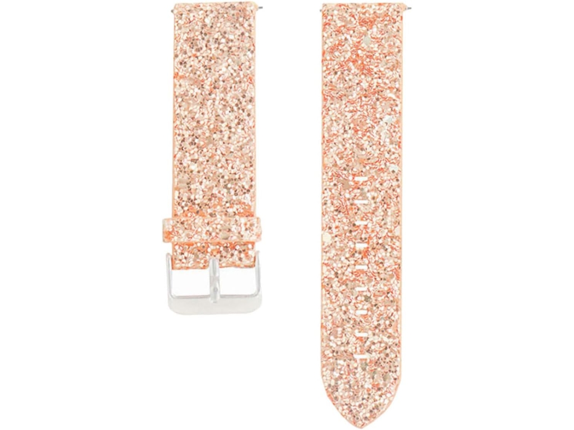 Pulseira Com Glitter Para Galaxy Watch E Relógio Active2 Active.