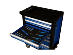 Brilliant Tools Bt153207 Armário de Ferramentas com 7 Gavetas e 207 Ferramentas Premium
