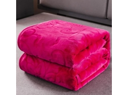 Manta de Veludo Macia e Quente Aconchegante para Sofá Cama Decoração Casa Roupa Floral Outono Inverno, Macio,