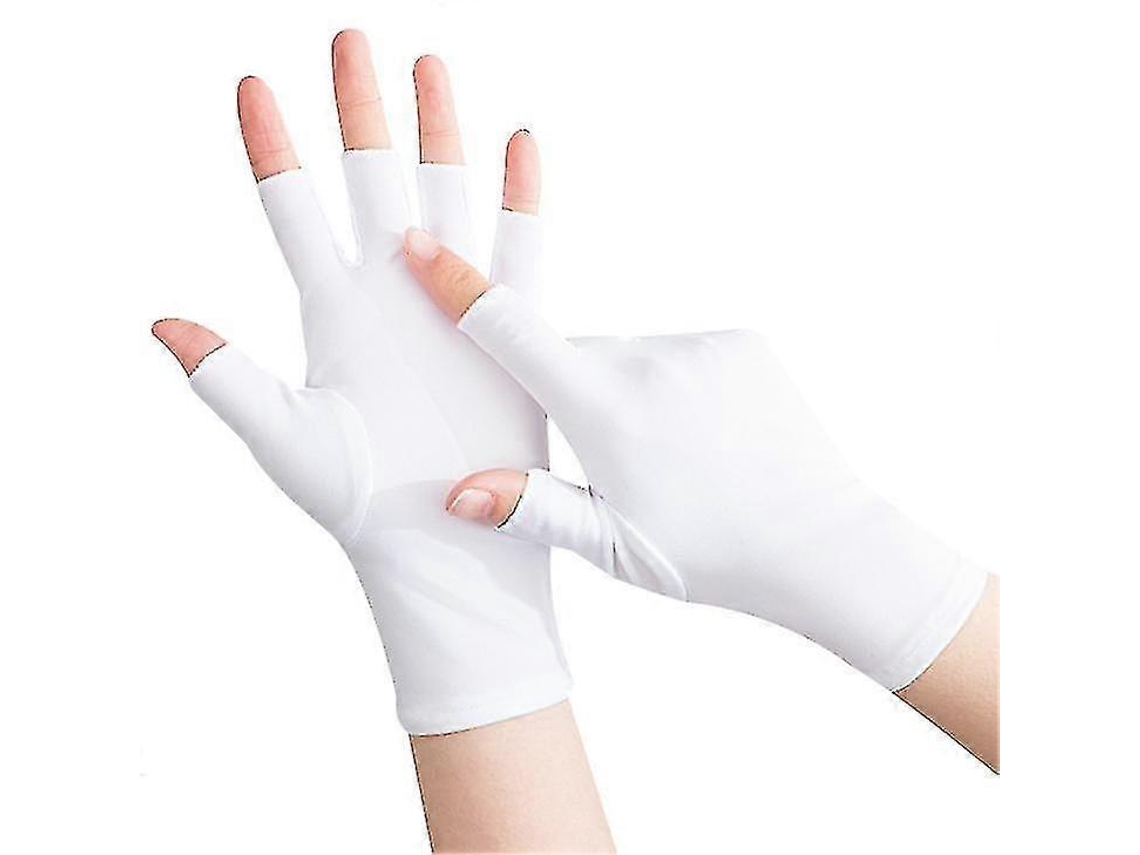 Luva Uv Para Lâmpada De Unhas De Gel, Luvas De Proteção Uv Para Manicure Ly Ebike