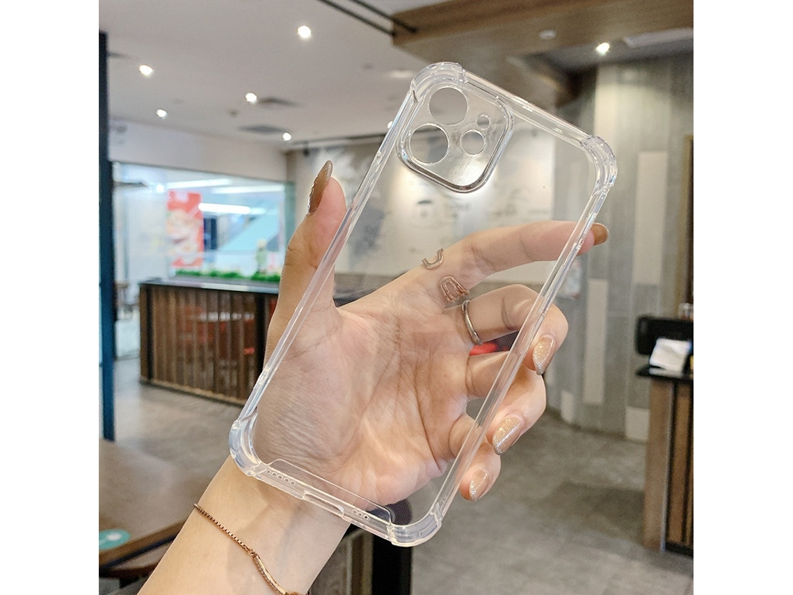 2 Capas Para Iphone 17 Com 1,5 Mm De Espessura, À Prova De Quedas, Com Airbag Nos Quatro Cantos E Proteção Contra Impactos.
