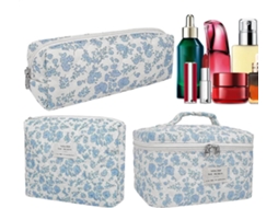 Nécessaire Floral Feminina, Stojo Organizador Grande.