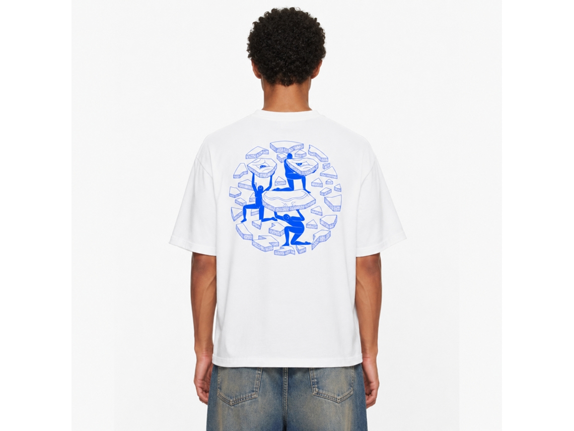 Camiseta Rockinstone A Little Help From My Friends Alex Jenkins - Estilo de designer exclusivo