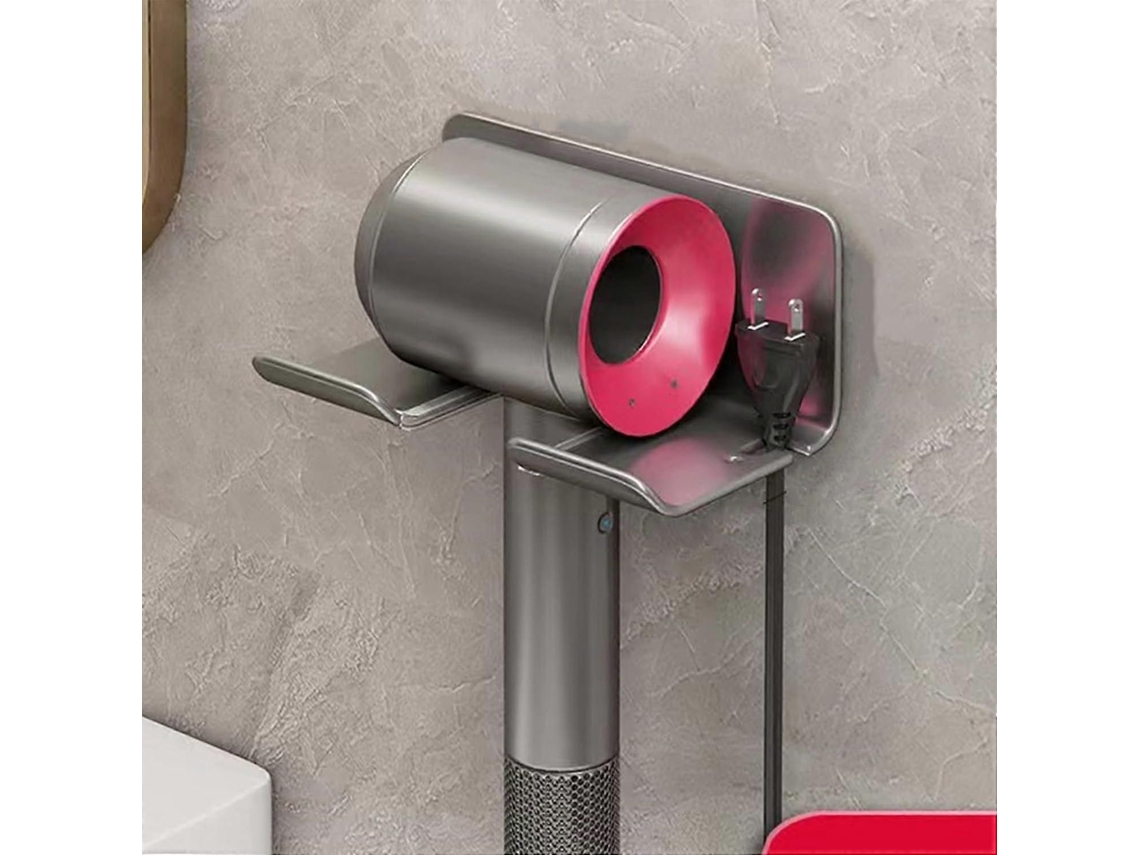 Suporte para Secador de Cabelo, Parede Par a Cabelo Sem Furo GOKOCO