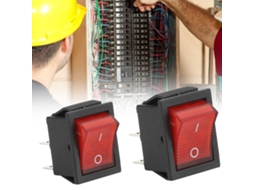Interruptor Toggle 16a com Luz Vermelha