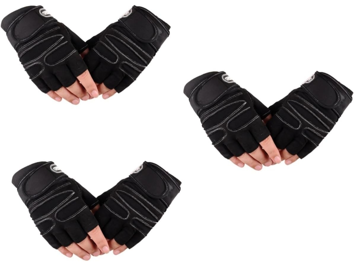Luvas De Levantamento Peso Mipcase 3 Para Homens E Mulheres, Confortáveis E Antiderrapantes Para Esportes Ao Ar Livre