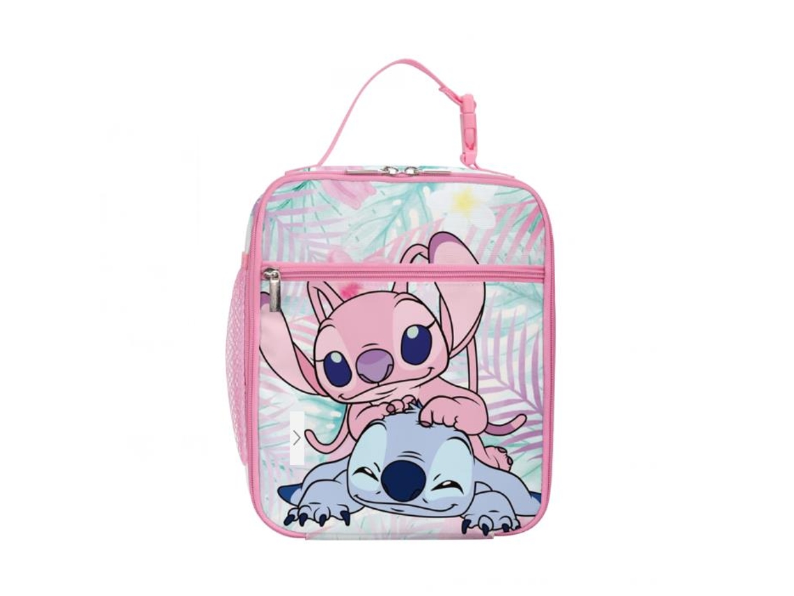 Lancheira Térmica Lilo Stitch para Meninos e Meninas, Bolsa de Piquenique Escolar Aquaforge