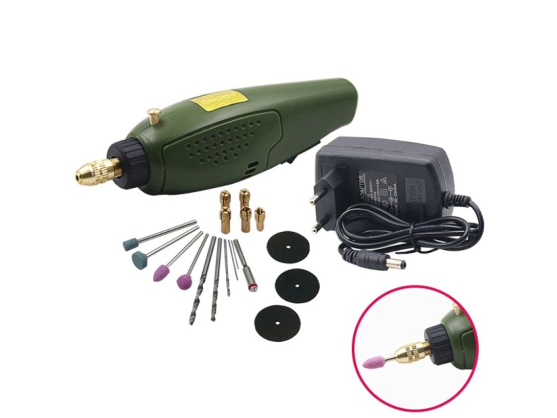 Ferramentas De Esmerilhamento 12v Dc Mini Dremel Furadeira Conjunto De Esmerilhamento Elétrico Aquaforge