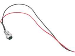 Luz de advertência LED à prova d'água com fio, indicador de sinalização para carro e caminhão.