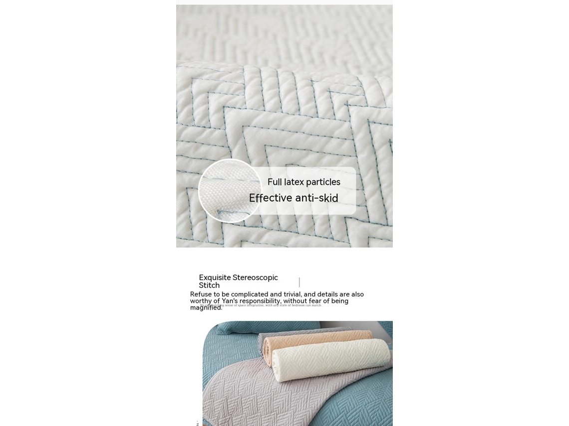 Protetor de Almofada de Sofá Antiderrapante para Assento de Sofá -01-Cinza Profundo EVELTEK 70x90
