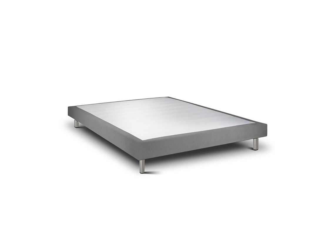 Sommier Rígido 15 Milano  Ash Pés Metal 190 X 140 Cm Altura 30 Cm Indream