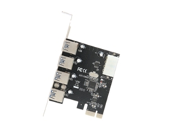 Placa De Expansão (expansão De Quatro Portas Usb3.0 Via Pci-e)