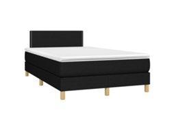 Box Spring Bed, Box Spring Beds Vidaxl Preto Tecido (120 X 190 Cm)