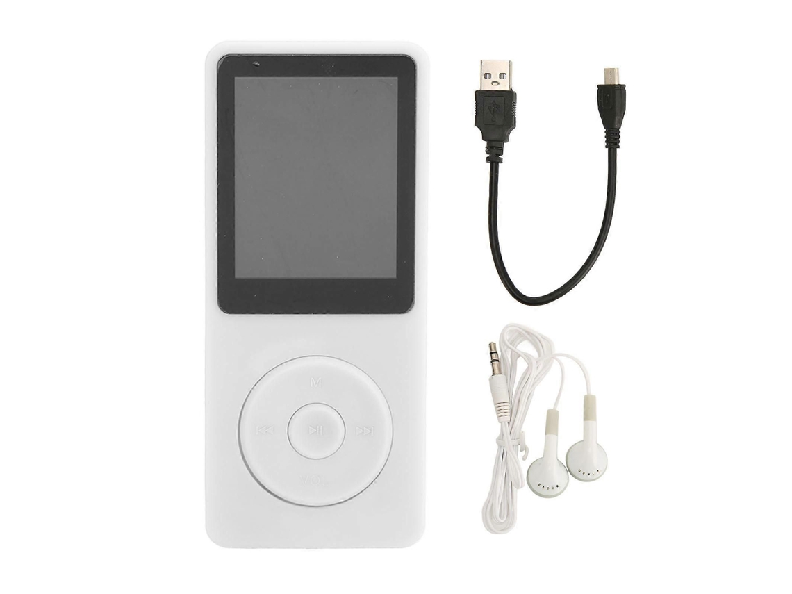 MP3 1.8in TFT HD Tela, Microfone Embutido, Função FM, Mini Leitor de Música portátil com Fone de Ouvido TAISHENGDA