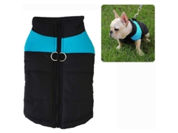 Jaqueta para Cães de Inverno, Impermeável, com Algodón, Colete Quente, 2XL S/MARCA