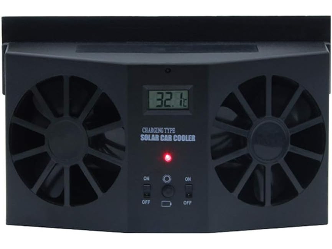 Ventiladores De Resfriamento Janelas Automotivas Movidos A Energia Solar