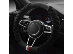 Capa De Volante De Invierno Com Pelo Falso Suave 38cm Adecuada Para La Mayoría De Los Coches Accesorio Interior