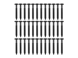 Parafusos Para Persianas, Pinos Para Janelas, Conjunto De Êmbolo De 3 Polegadas, Clipes De Fixação De Tela Confiáveis.
