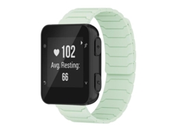 Bracelete para Garmin Forerunner 35 / 30 / 35j silicone magnético areia rosa XIAOMOYU (20mm)
