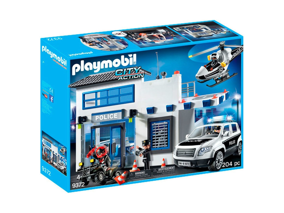 PLAYMOBIL City Action Mega Set de Polícia 9372 (Idade mínima 4) Worten.pt