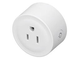 Mini controle remoto anti-interferência, função de memória, economia de energia, plugue inteligente WiFi residencial de 100-240 V