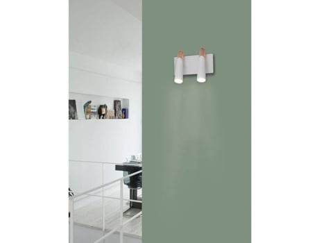 Aplique  Lao LED 2 Luzes(4W, 5W - ABS, Metal - Branco)