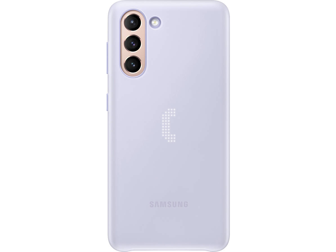Capa SAMSUNG Galaxy S21 LED Cover Violeta