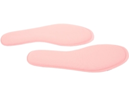 Palmilhas Respiráveis De Algodão, Suporte E Conforto Diários Para Mulheres Homens, Par De Palmilhas Rosa Para Uso E