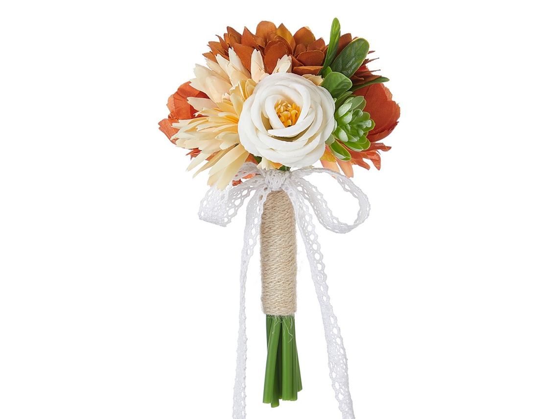 Laxiscreed Arranjo De Flores Orange Sunflower Para Crianças, Buquê Pequeno Com Alta Qualidade