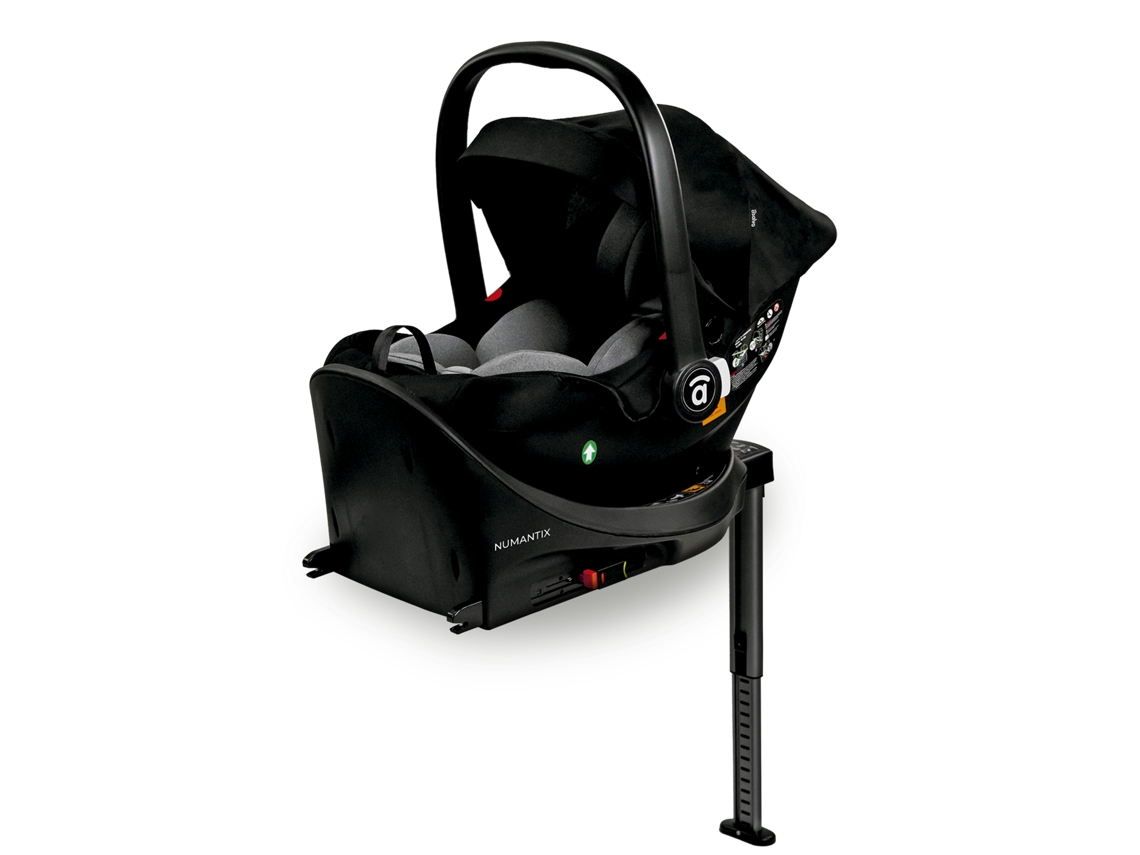 Base Isofix Asalvo Numantix - Cadeira Auto, I-size, Fácil Instalação - Preta