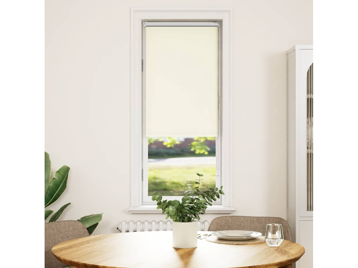 Vidaxl Persiana De Enrolar 55x150 Cm Largura Tecido 50,7 Cm Poliéster
