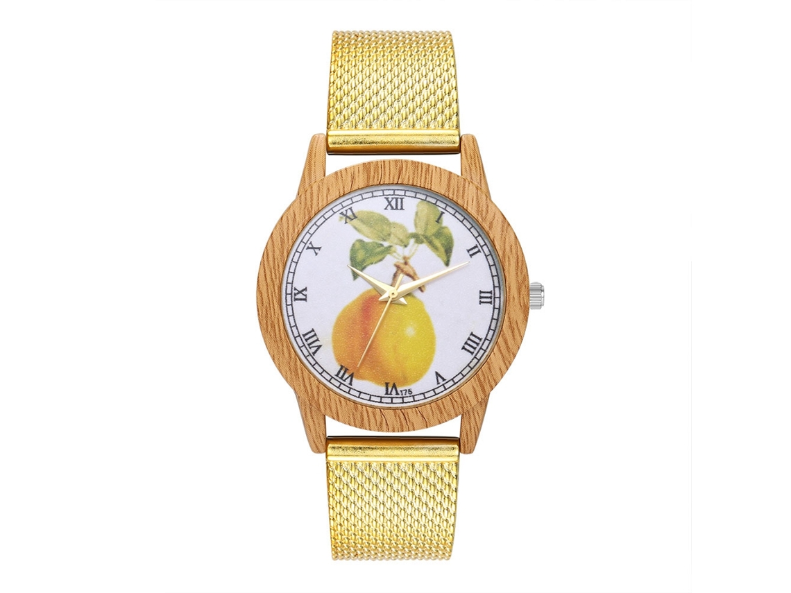 Reloj De Pulsera De Cuarzo Para Hombre Y Mujer Zhoulianfa T75-f (oro)