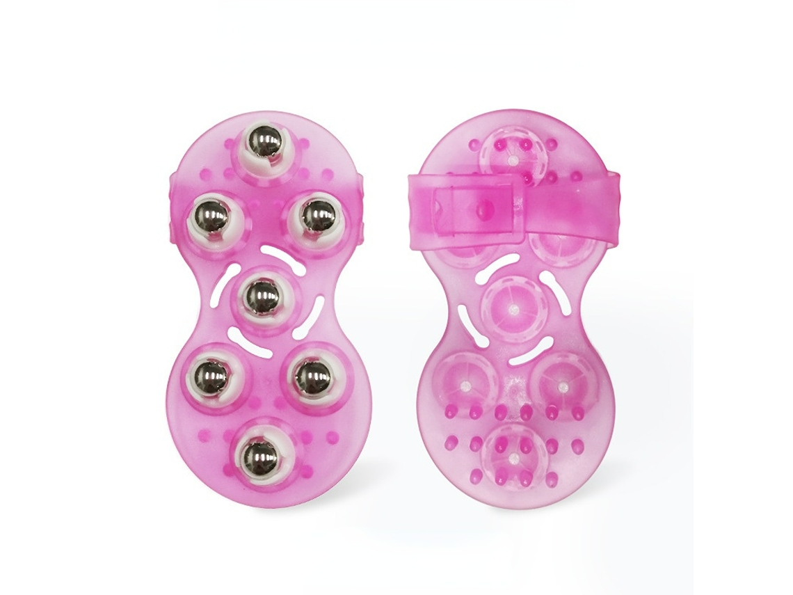 Luvas De Massagem Corporal Com Bolas De Rolo Para Alvio Da Celulite, Dores Musculares E Relaxamento No Pescoo, Costas, Ombros, G-tuotuo