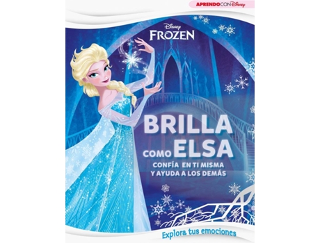 Livro Frozen. Brilla Como Elsa de Disney (Espanhol)