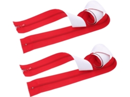 Fita Adesiva De Nylon Baluue, Vermelha, Para Zíperes, Resistente, 7, 6cm 3 Polegadas, Fácil Instalação, Reutilizável