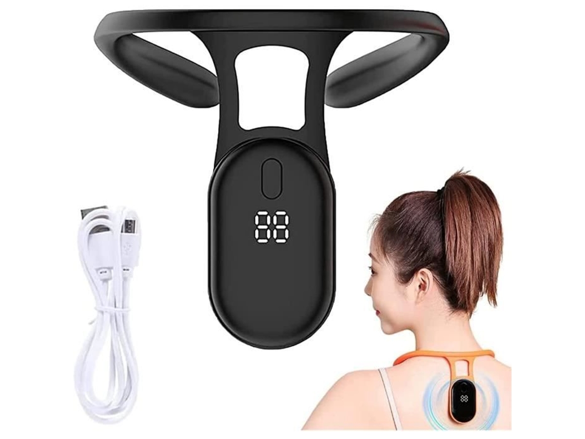 Correção Ultrassônica Da Coluna Com Lembrete Por Vibração, Correção Inteligente Da Postura Do Pescoço, Visor Lcd
