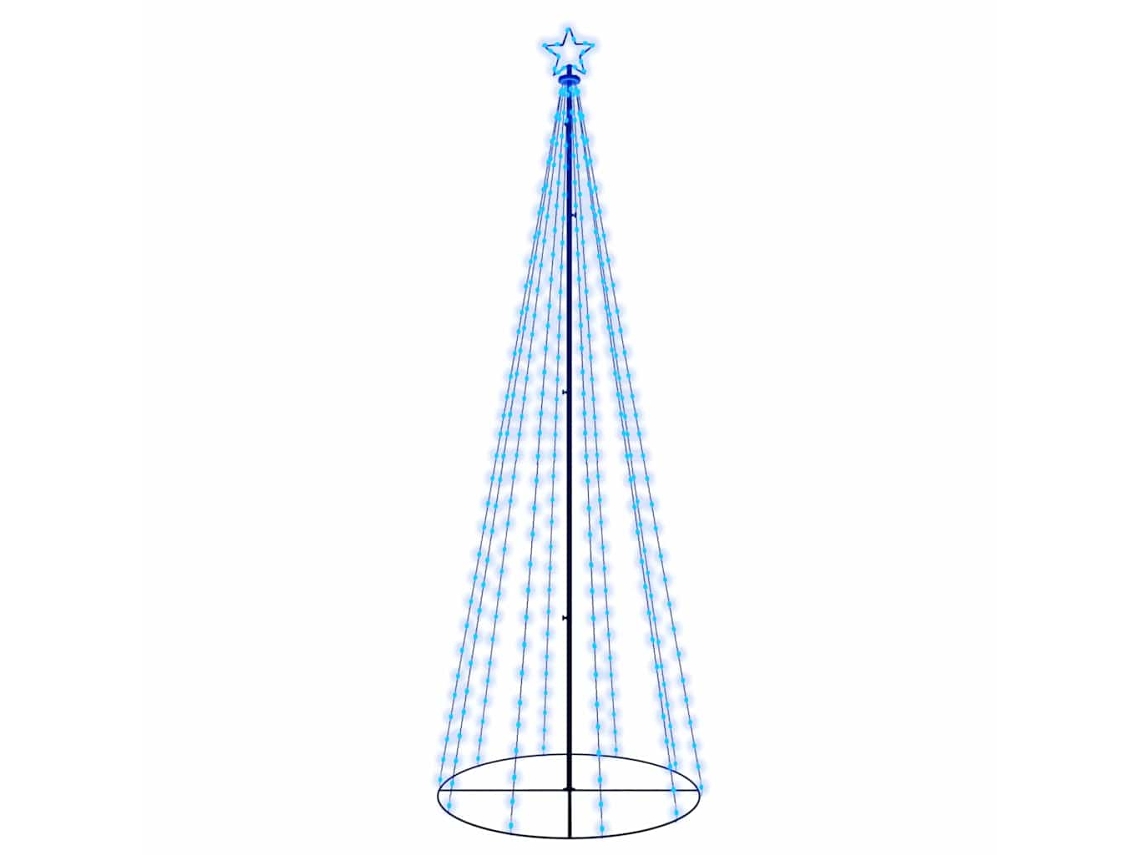 Árvore de natal em cone VIDAXL Azul