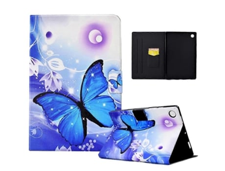 Capa De Couro Inteligente Tpu Prensado Elétrico Para Tablet Lenovo M10 Plus Saisiyiky
