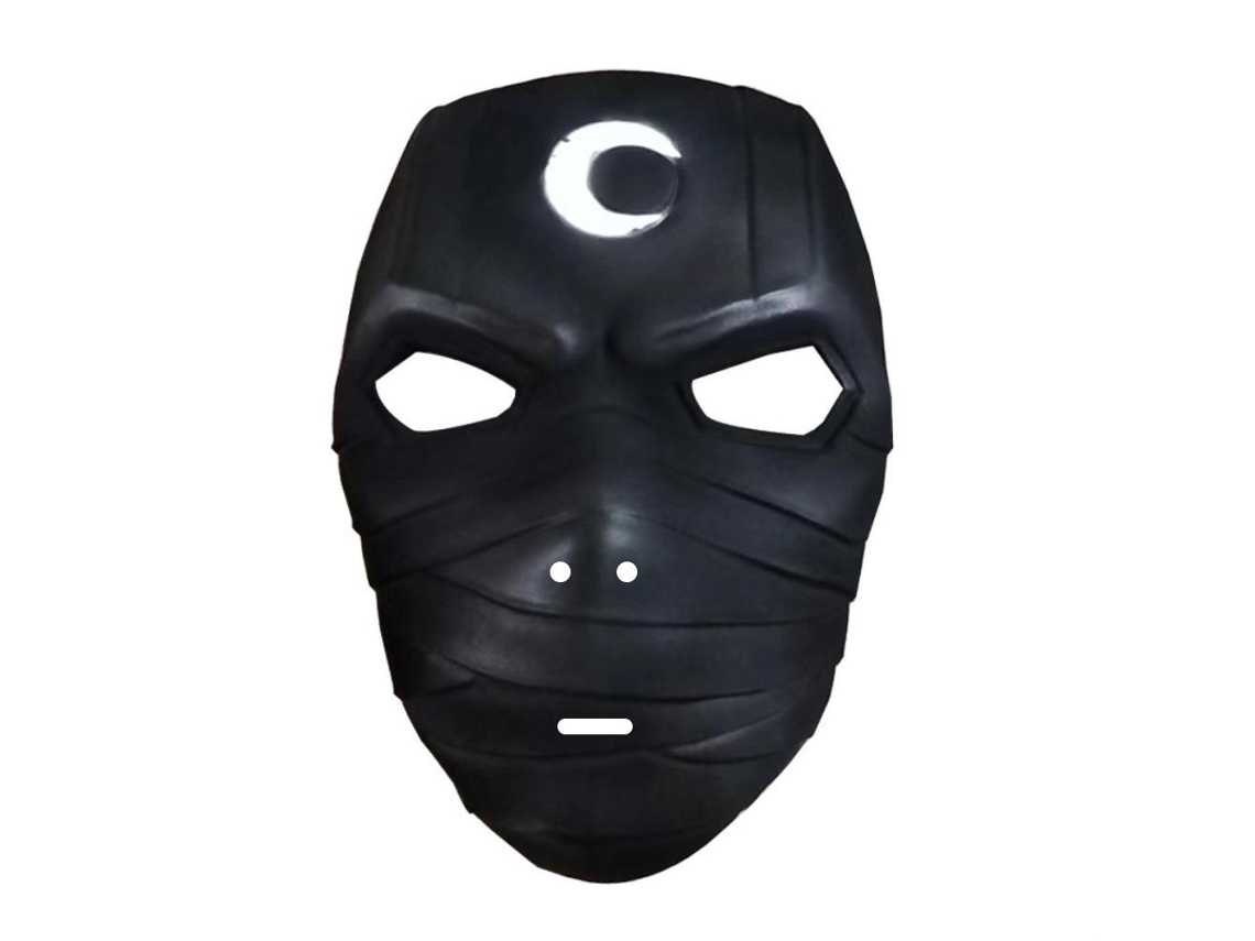 Laxiscreed Máscara De Cavaleiro Em Latex Para Cosplay, Halloween E Festas