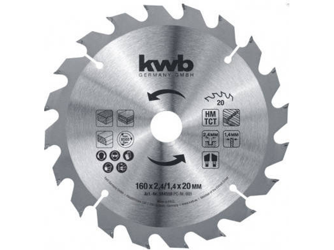 Disco de Corte para Serra Circular Hm D.190 X 30/20/16 X 30Z KWB