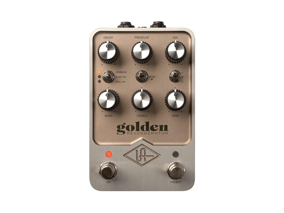 Uafx Golden Reverberator Efeito Guitarra Universal Audio