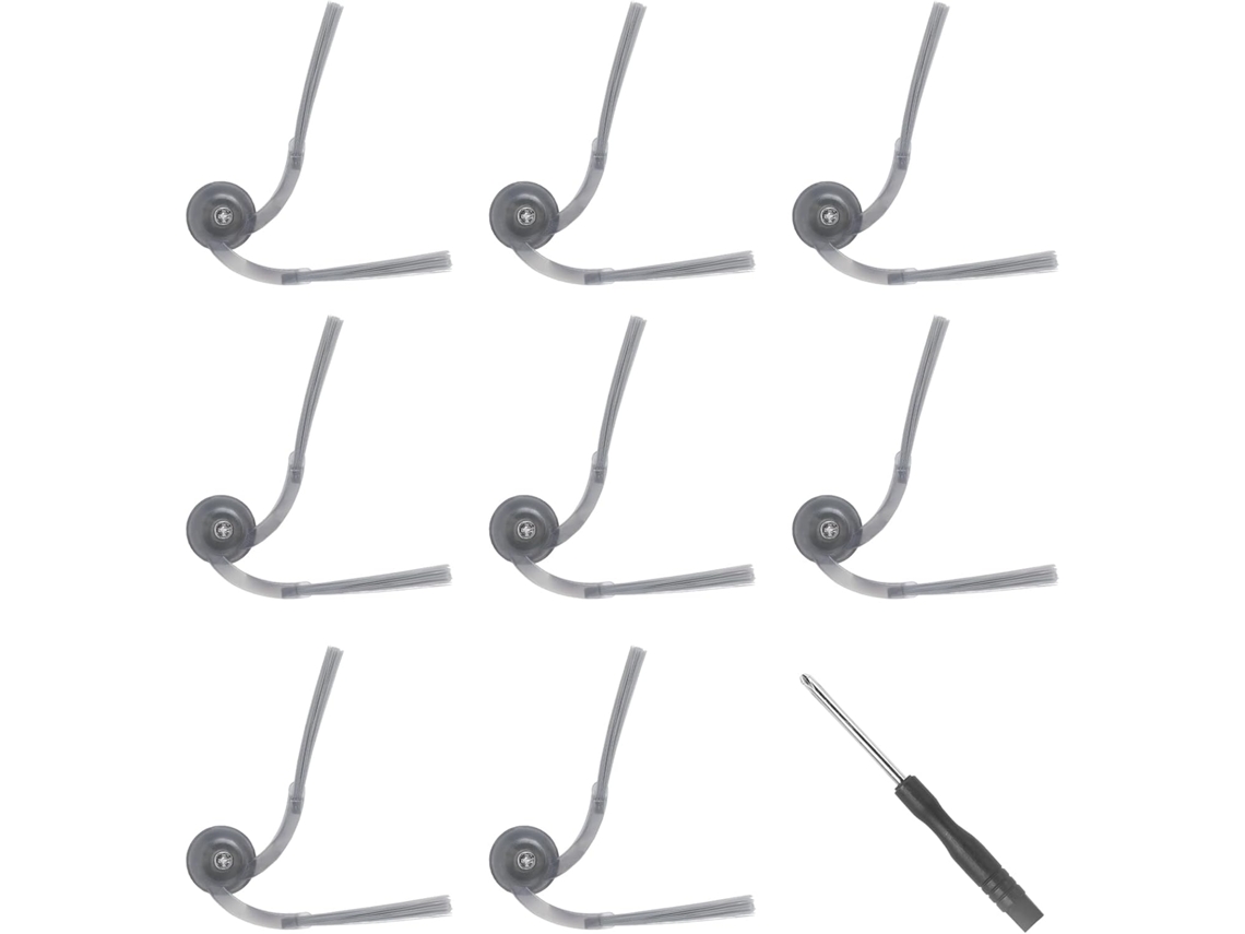 Peças De Reposição Para Escova Lateral Para Aspiradores De Pó Roborock Qrevo Curve/qrevo Curv/qrevo Edge E Roborock Saros 10 Zeuxo