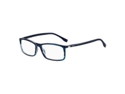 Armação De Óculos Masculina Hugo Boss Boss 0680 NS 38i (azul Resina 145 Mm Ø 55 Mm)