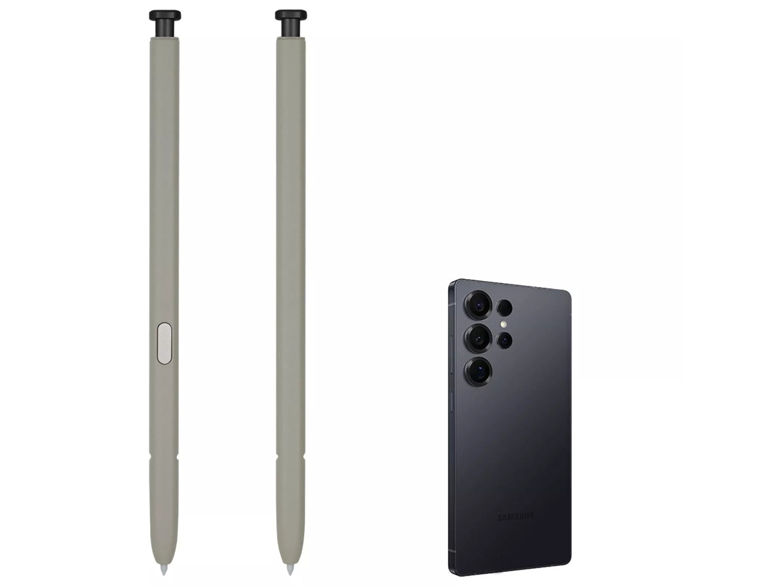 Caneta Stylus Spen Yuysan Para Samsung Galaxy S25 Ultra Não É Possível Substituir O Refil Preto