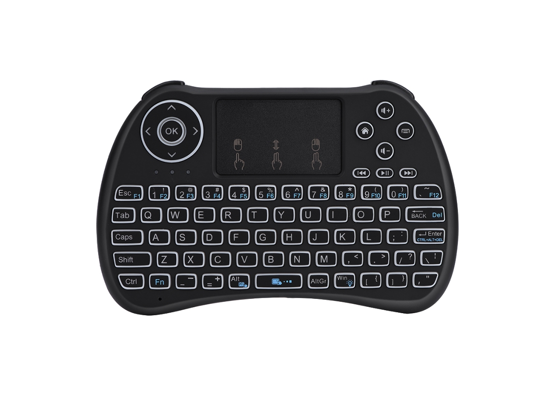 Teclado Sem Fio (conexão 2.4ghz Com Touchpad)