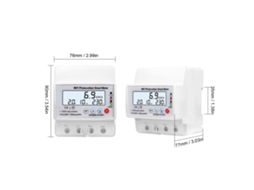 Laxiscreed Metrô Fotovoltaico Wifi Inteligente 110v/220v Até 100a Para Painéis Solares