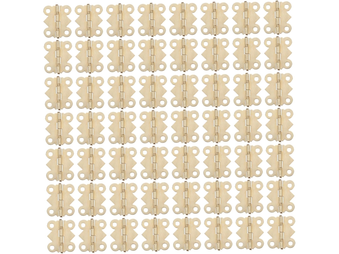 Conjunto De 100 Ferro Vintage Com Ângulo Abertura 90° Para Móveis