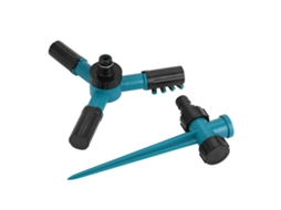 Aspersor Rotativo 360 Jardim 3 Braços Ajustáveis