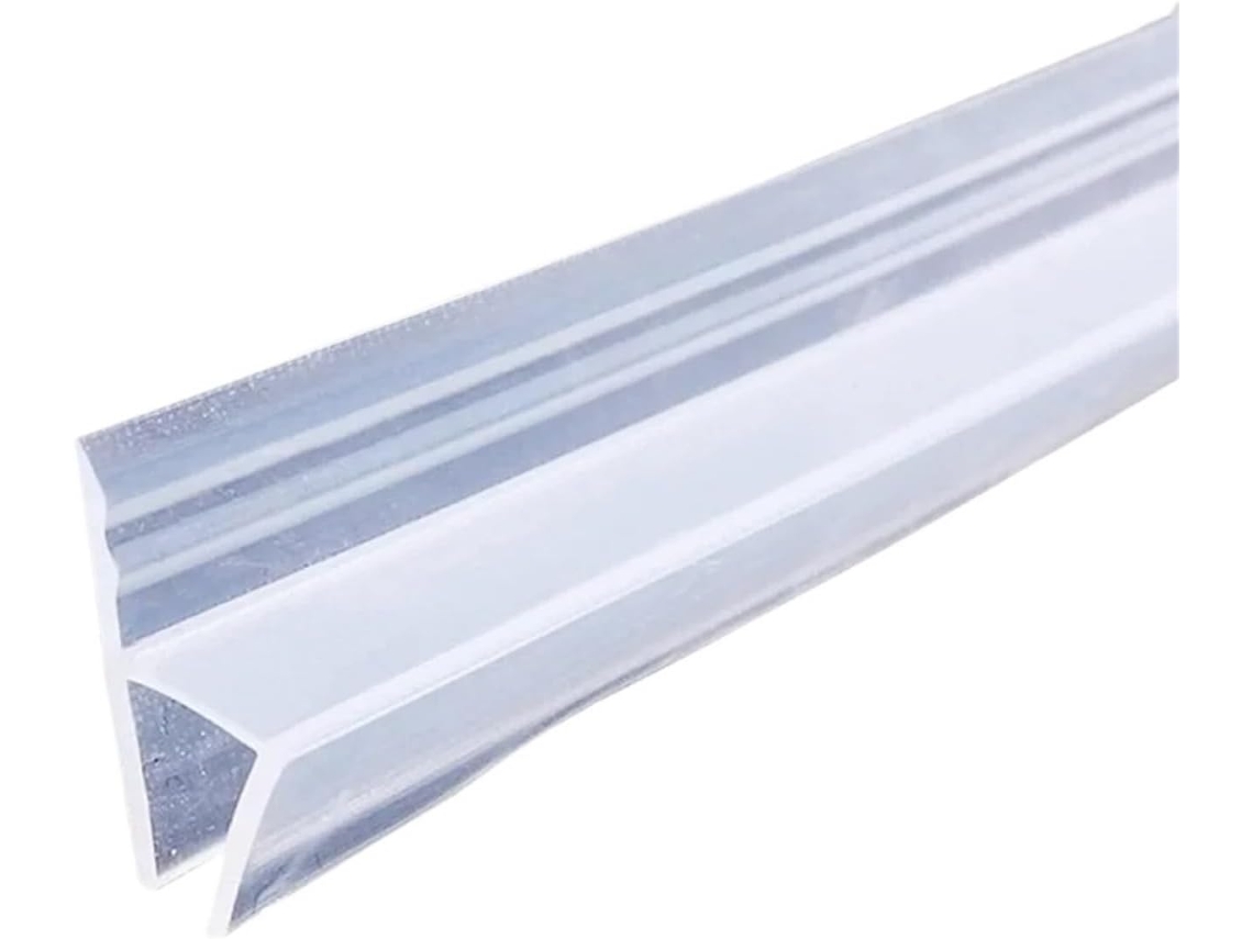Fita De Vedação Dobrável Borracha Branca Macia E Flexível Para Box Chuveiro, Formato H De Silicone, Transparente, Para